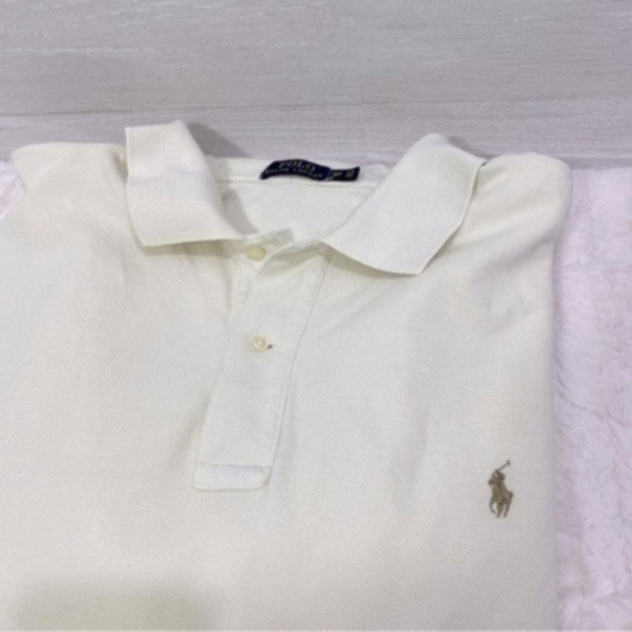 Polo Ralph Lauren Big And Tall Polo T-shirt Color Off-White
Size 3XB - Picture 5 of 7
